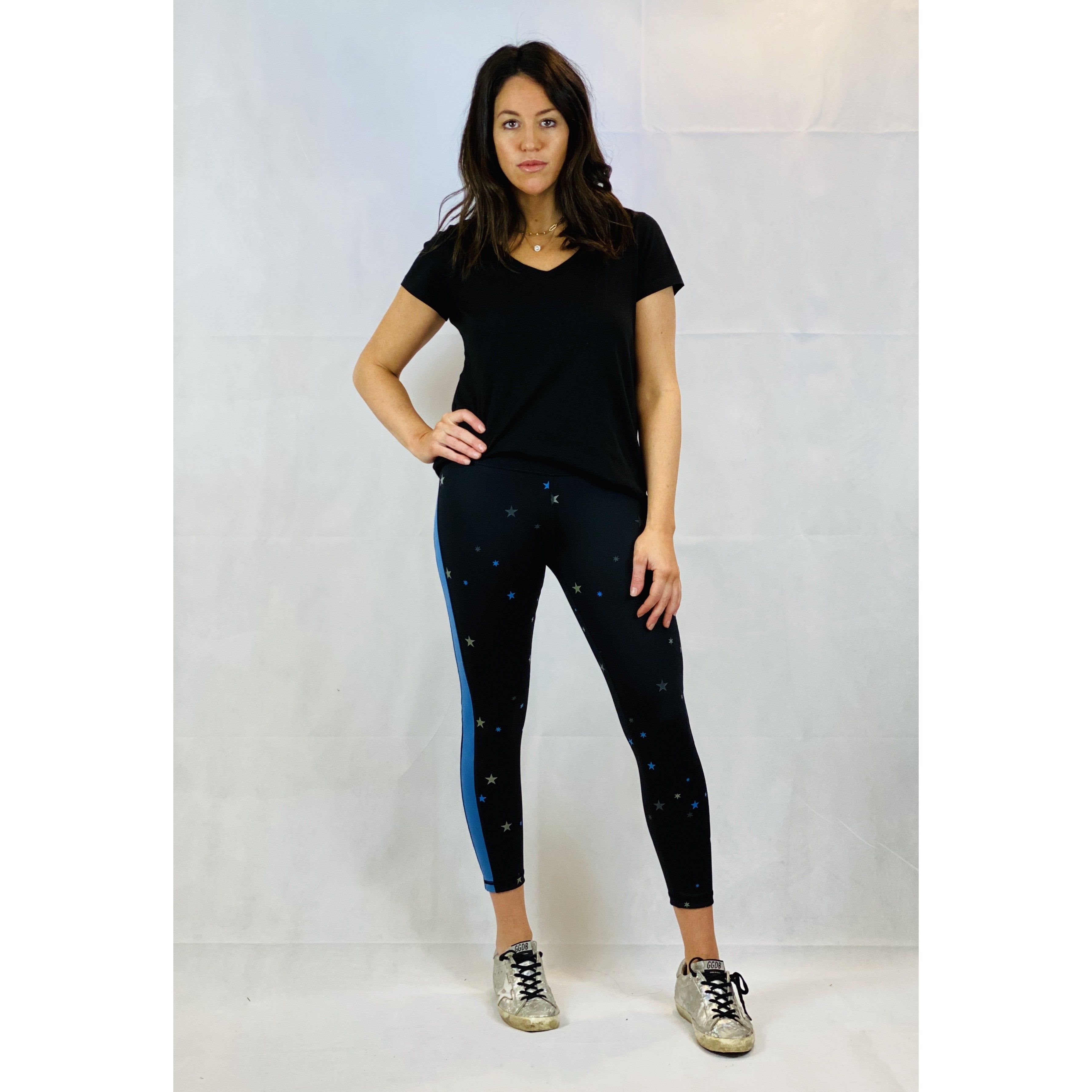 All Over Stars Legging sold by Carbon