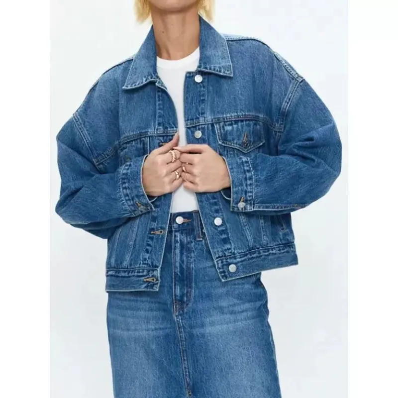 MARGOT OVERSIZED DENIM JACKET - MAUI sold by Carbon