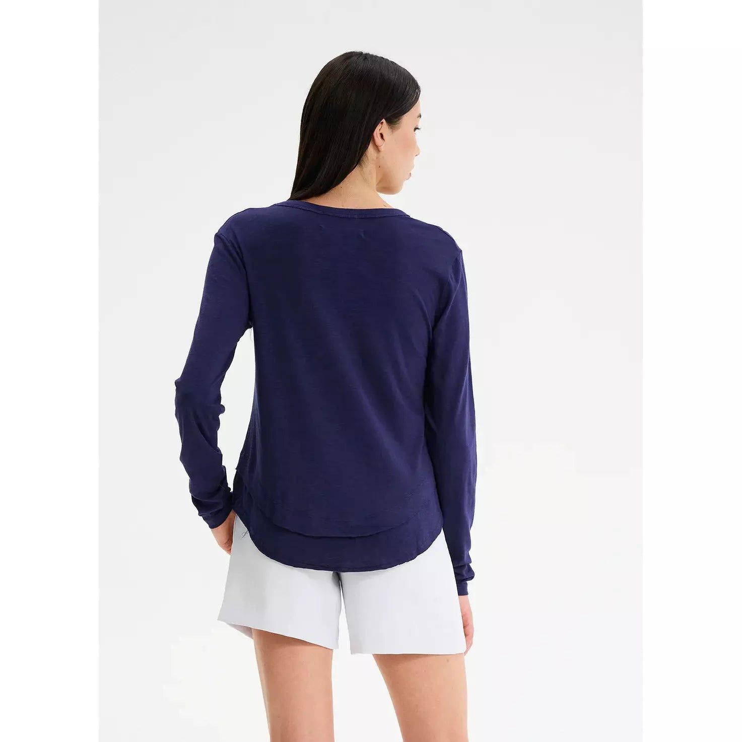 AVA LONG SLEEVE - Mock Layer L/S T-Shirt sold by Carbon product image thumbnail 2