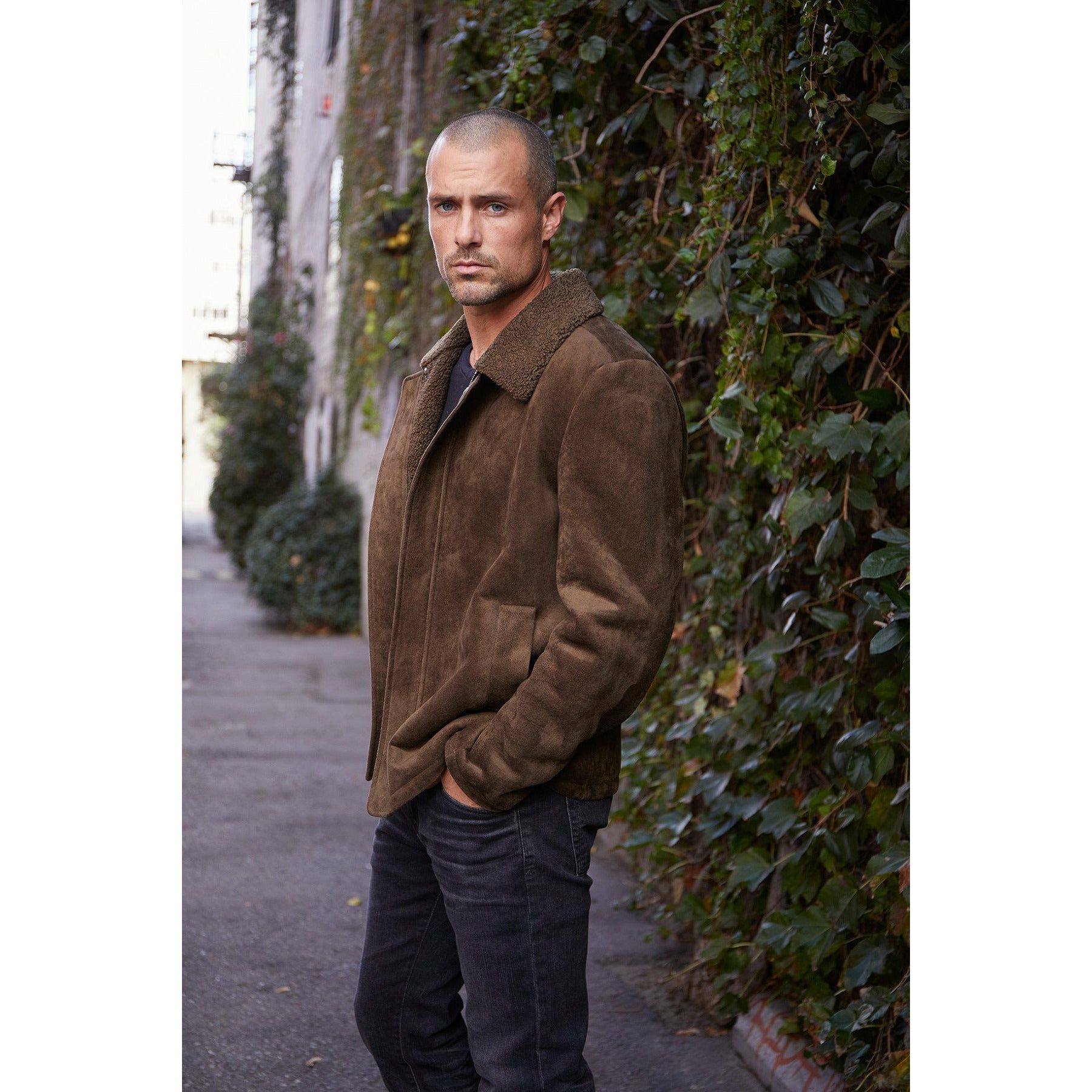 BOAZ FAUX SUEDE JACKET sold by Carbon product image thumbnail 2