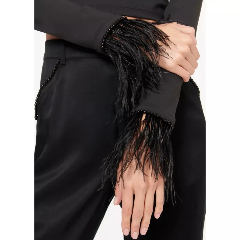 SHIZA TOP BLACK sold by Carbon