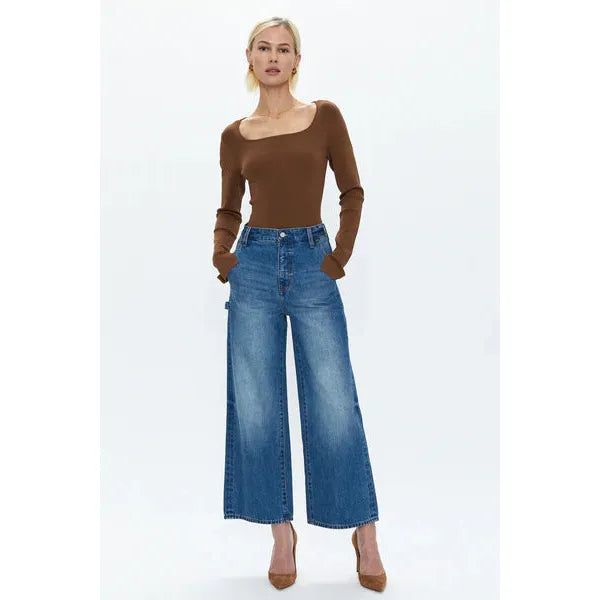 LORETTA UTILITY WIDE LEG PANT sold by Carbon