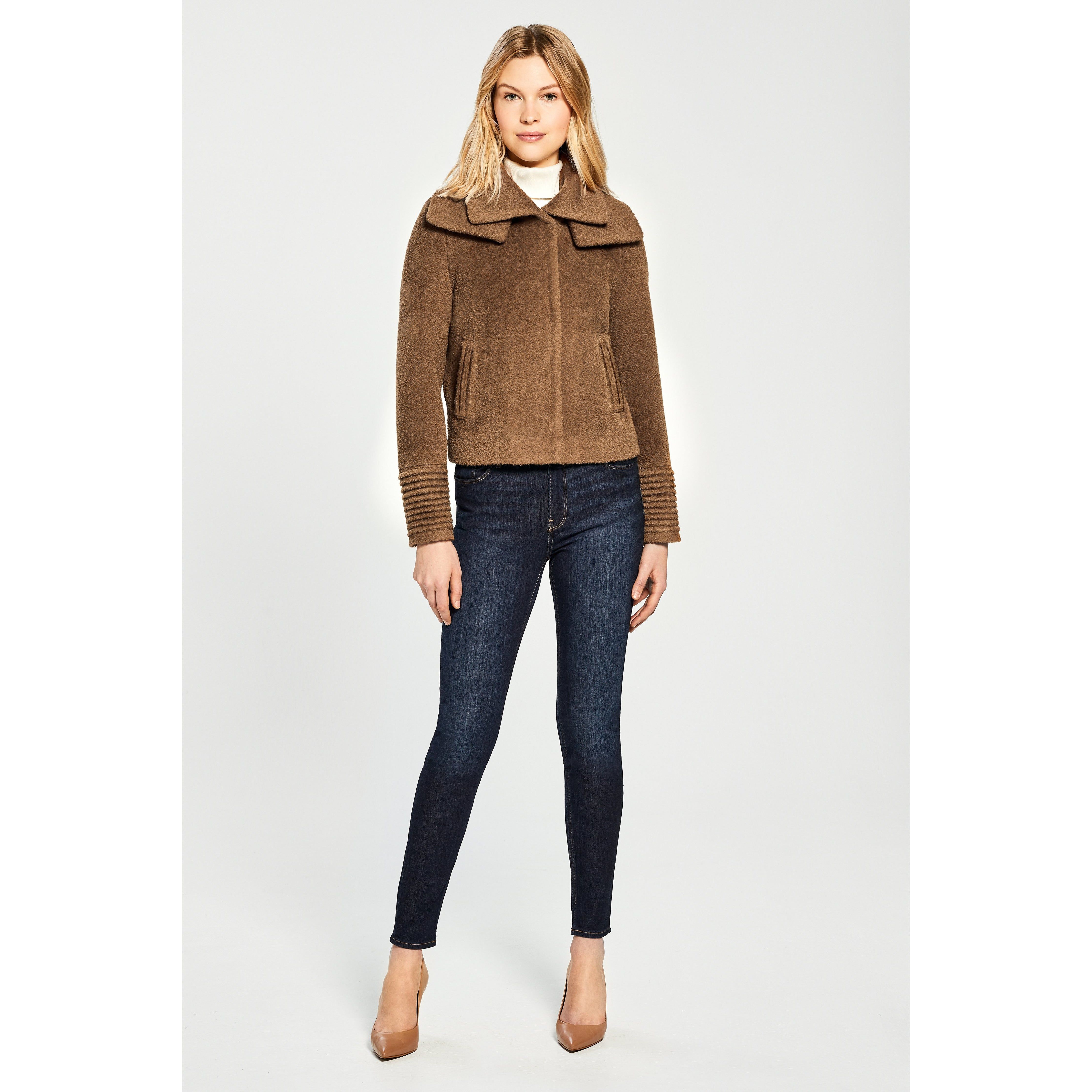 Moto Jacket with Double Collar sold by Carbon