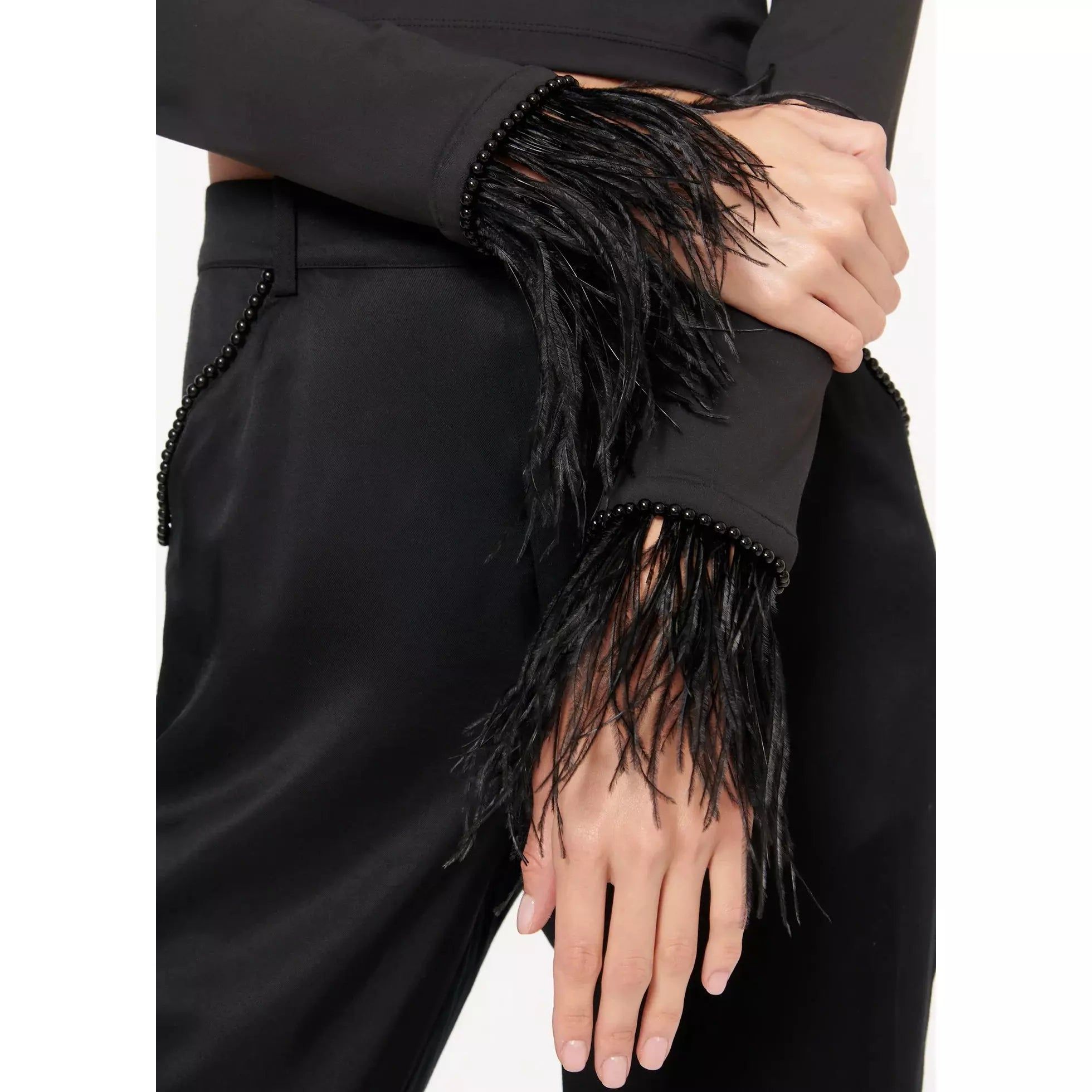 SHIZA TOP BLACK sold by Carbon