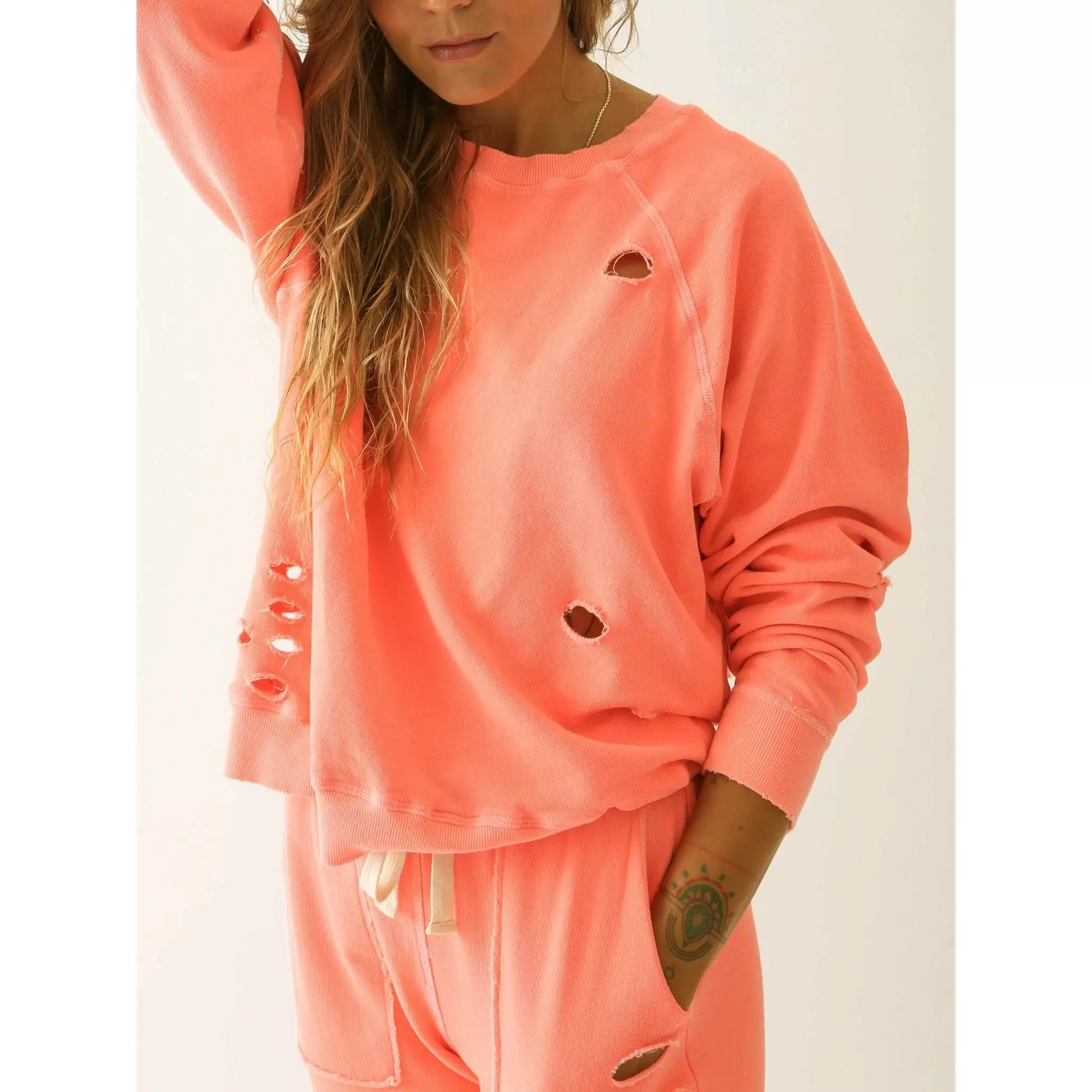 SLOAN DISTRESSED SWEATSHIRT sold by Carbon