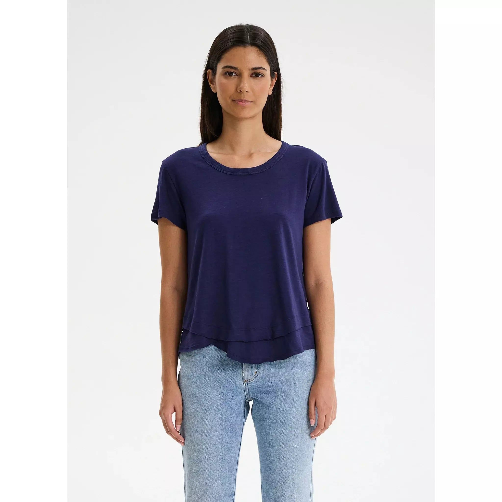 AVA - Mock Layer T-Shirt sold by Carbon