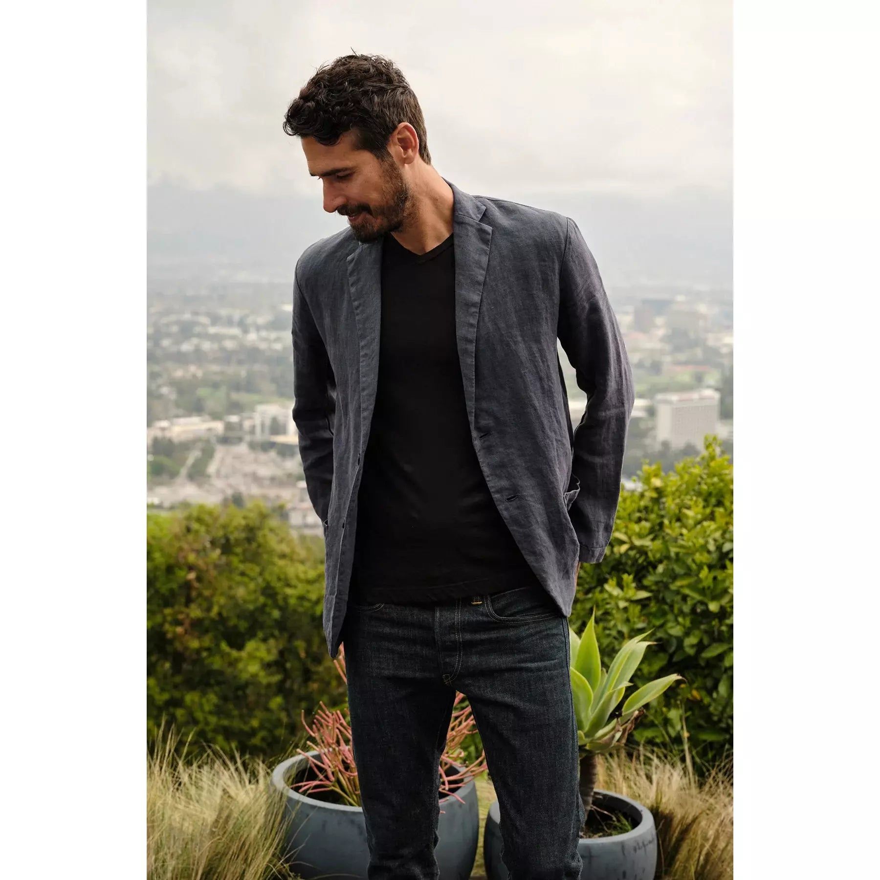 JOSHUA LINEN BLAZER sold by Carbon product image thumbnail 2
