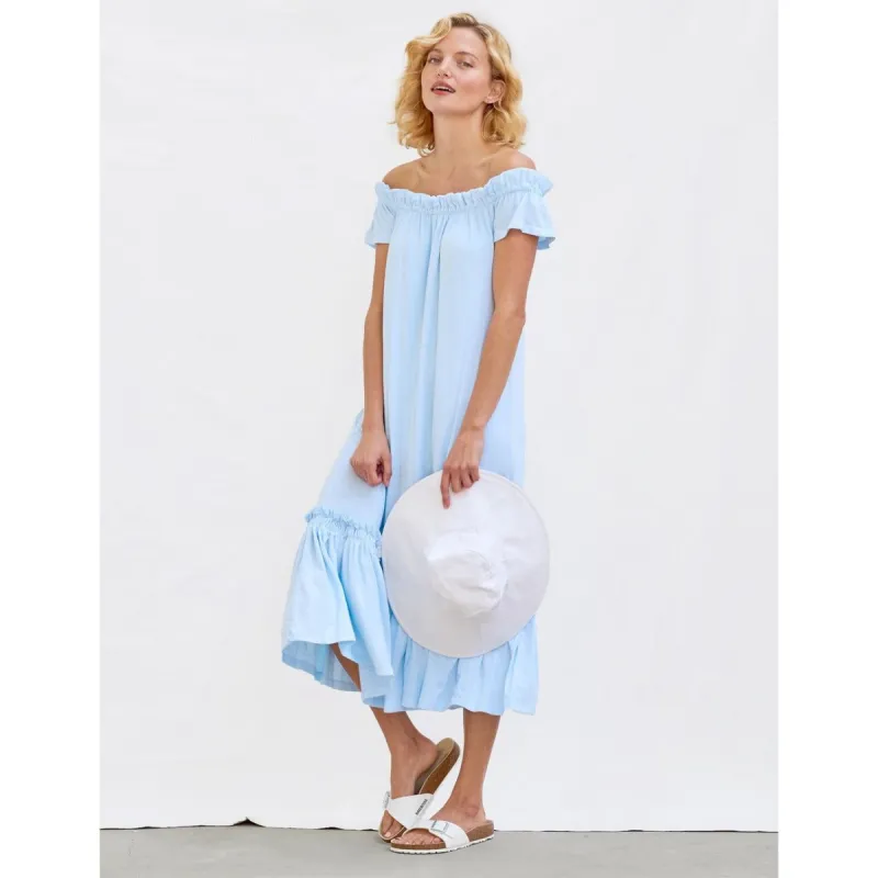 Off Shoulder Maxi Dress sold by Carbon