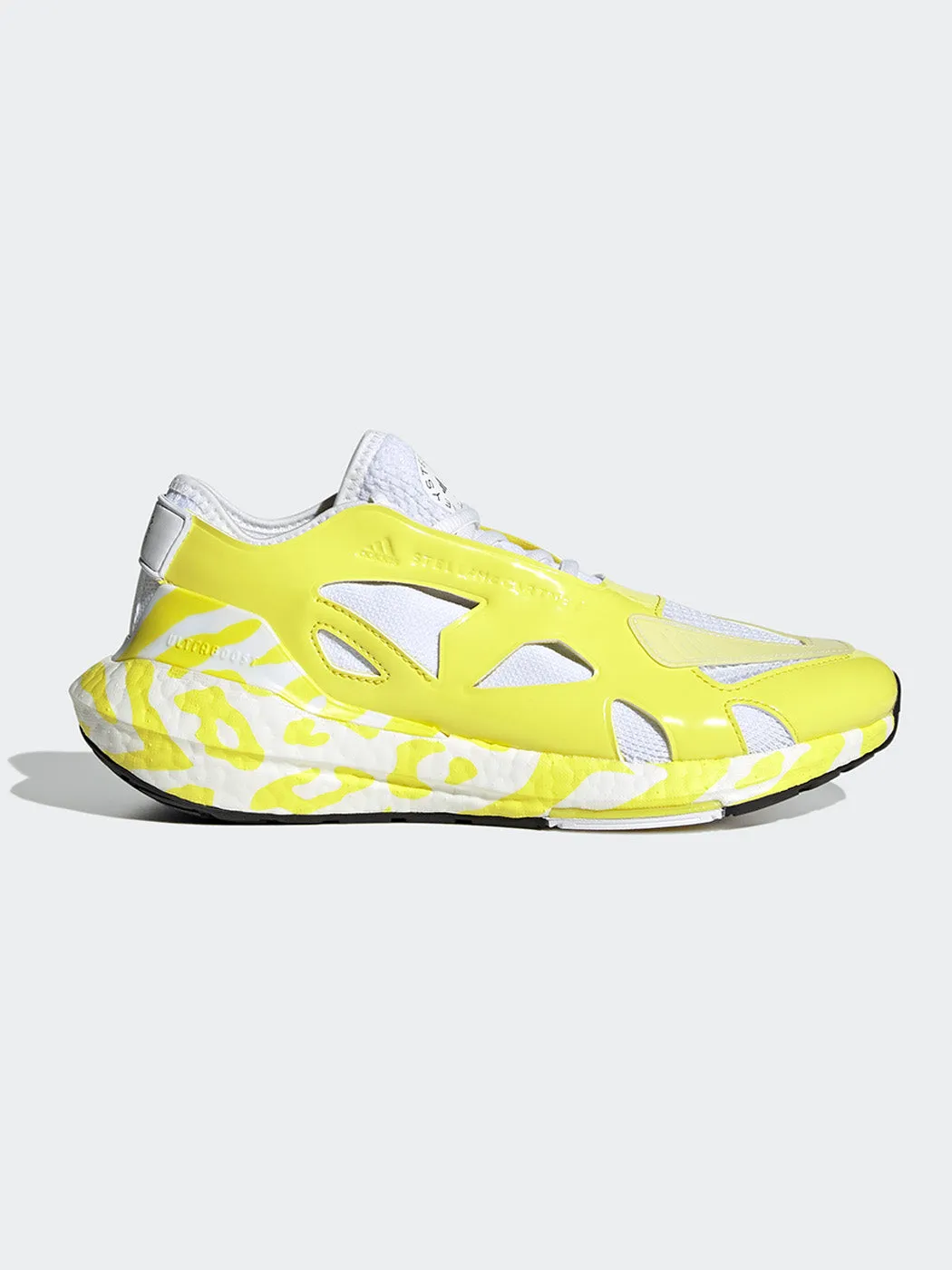 Adidas By Stella Mccartney Ultraboost 22 - Shock Yellow/Shock Yellow/Ftwr White sold by Carbon38