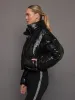 Disco Puffer Jacket - Black sold by Carbon38