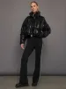 Disco Puffer Jacket - Black sold by Carbon38