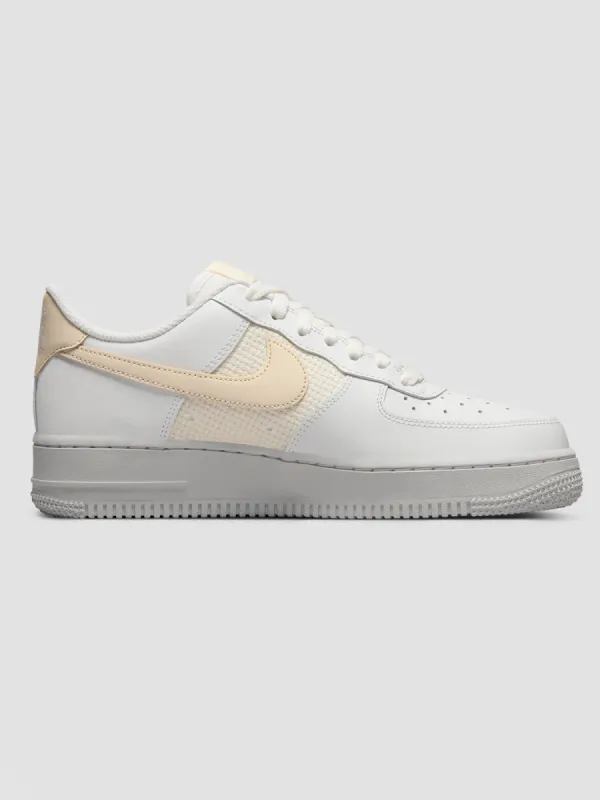 Nike Air Force 1 '07 ESS - Summit White/Fossil-Summit White sold by Carbon38