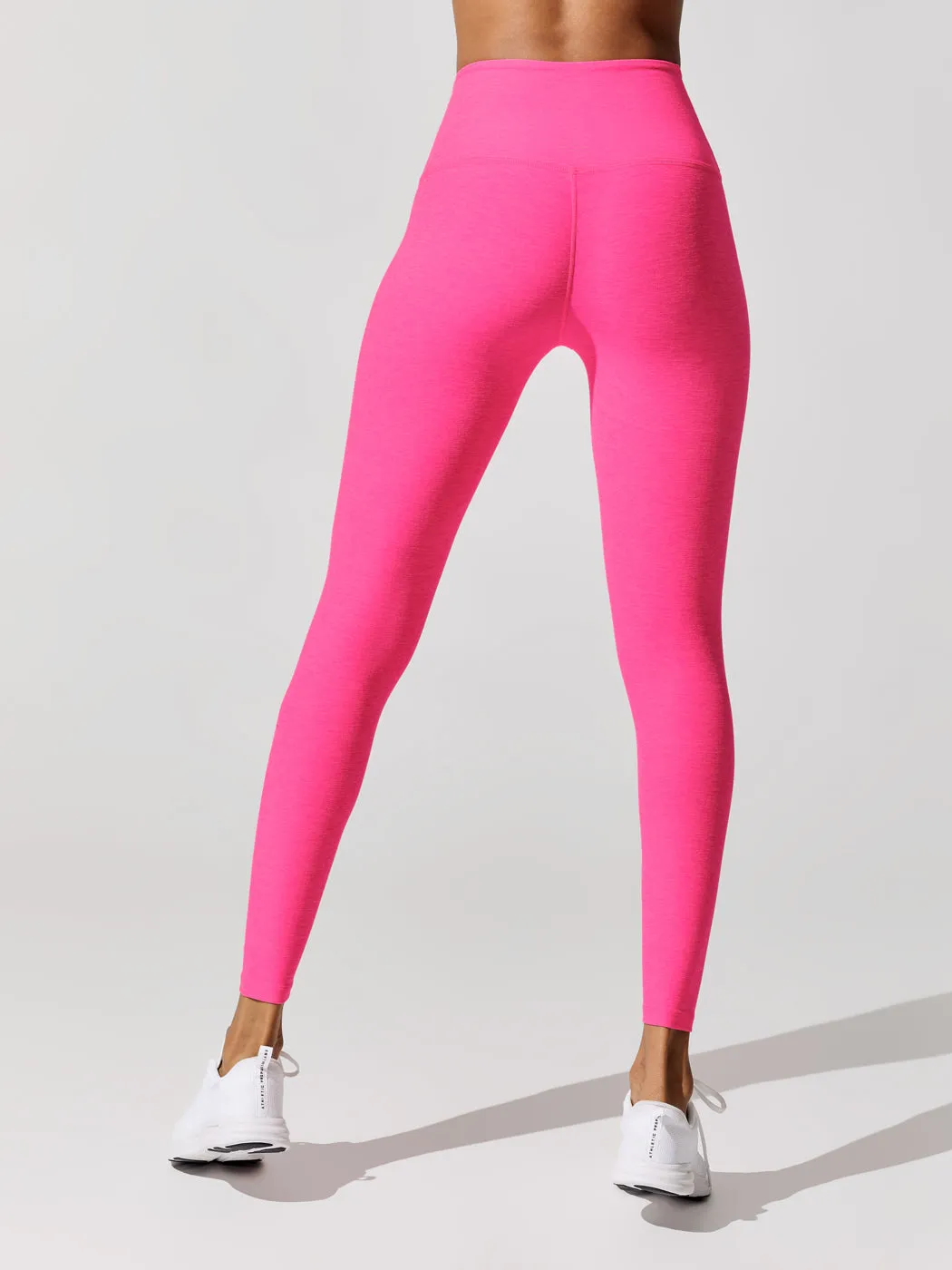Spacedye Caught in the Midi High Waisted Legging - Electric Pink Heather sold by Carbon38 product image thumbnail 4