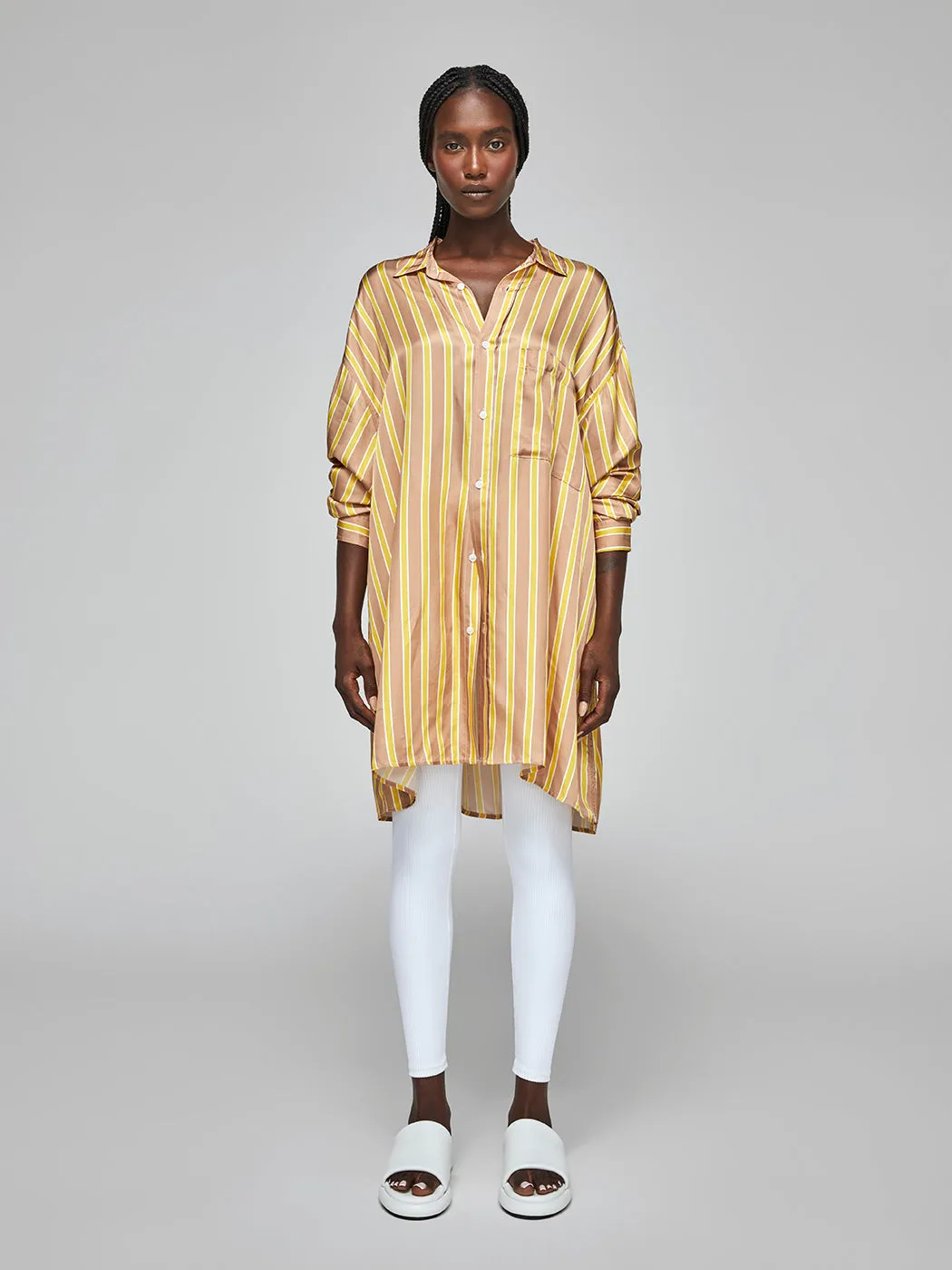 Dillon Shirt - Yellow/Nude sold by Carbon38 product image thumbnail 3