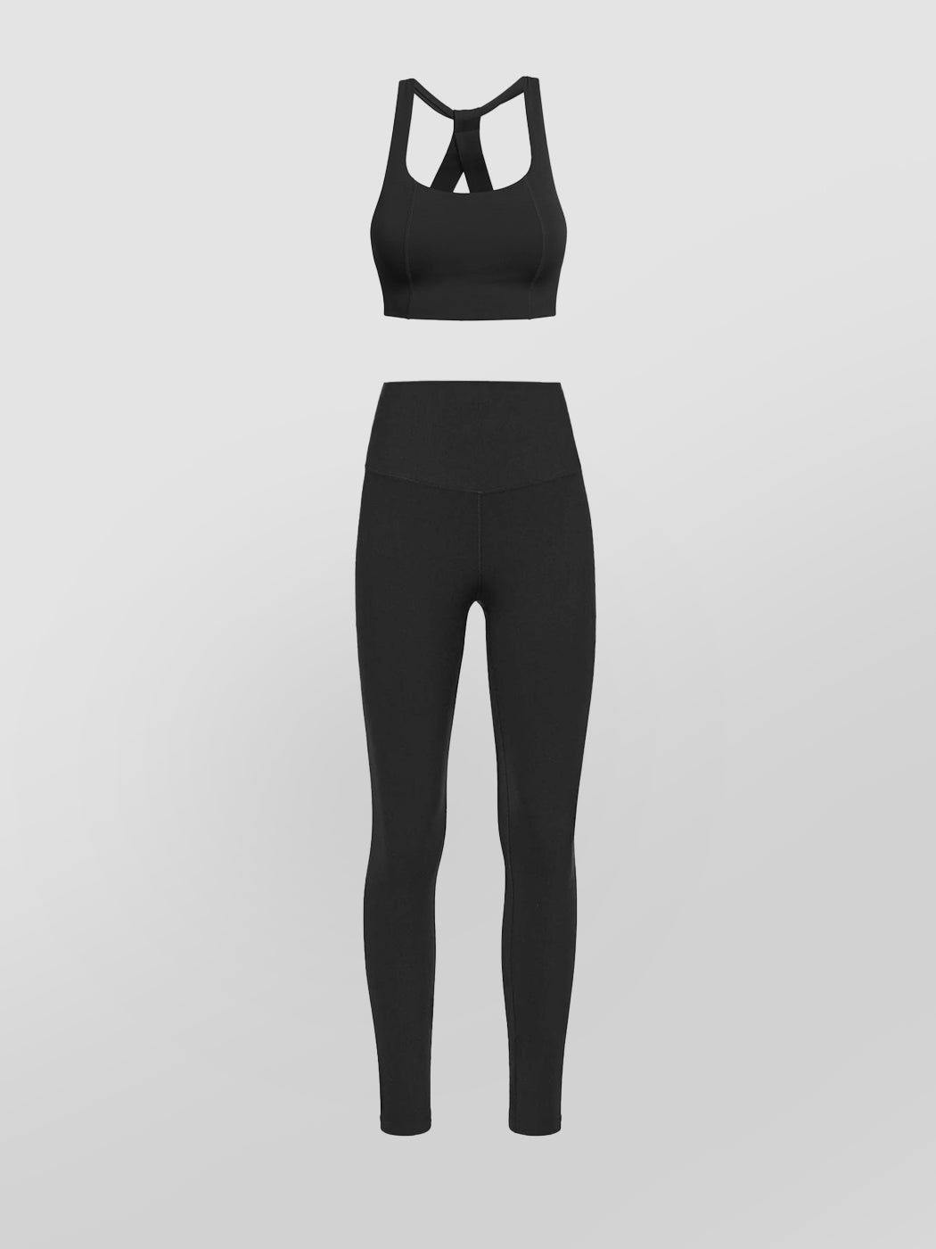 T-BACK BRA + FULL LENGTH LEGGING IN DIAMOND COMPRESSION BUNDLE sold by Carbon38 product image thumbnail 3