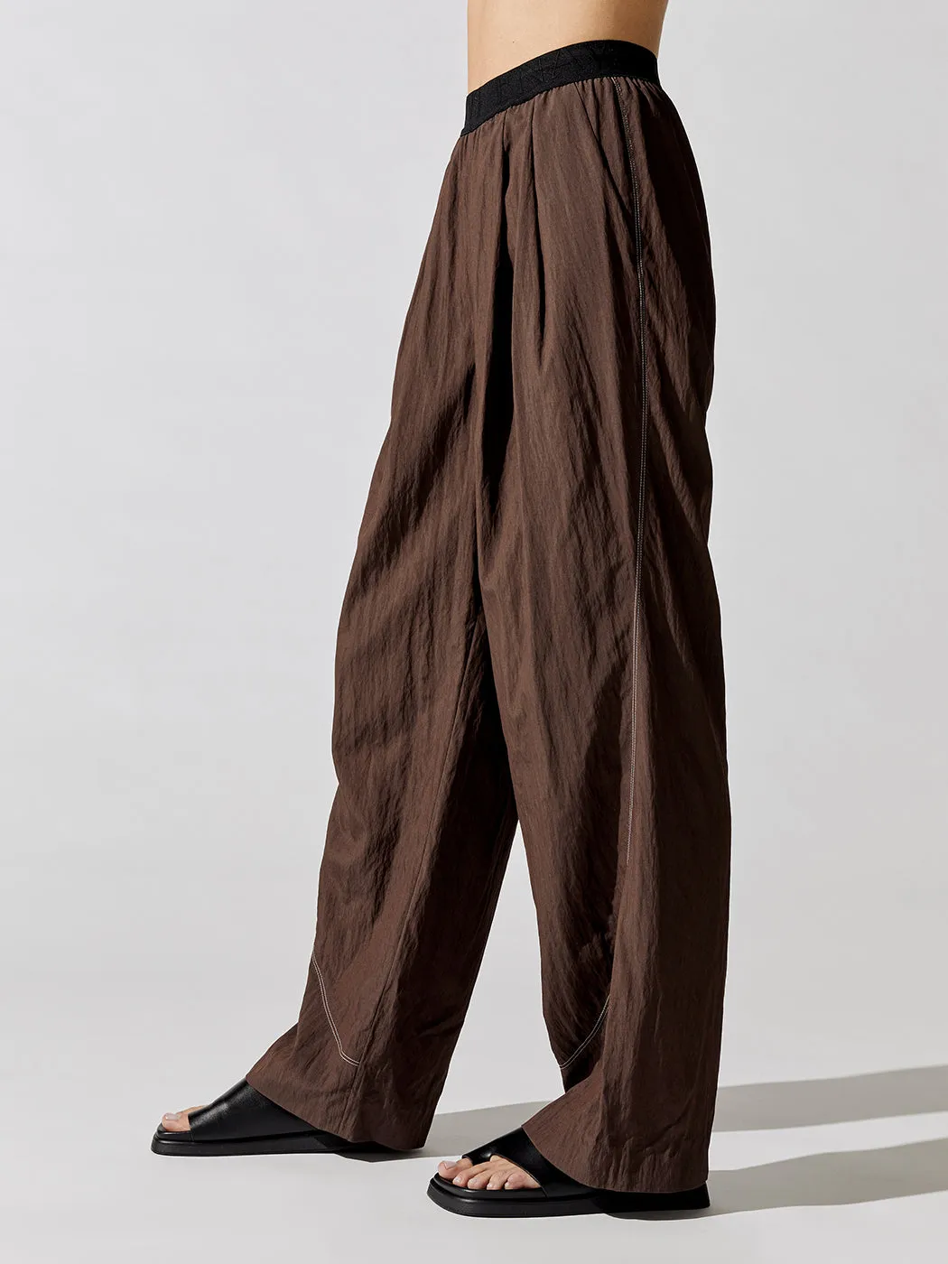 Leo Wide Leg Pants - Brown sold by Carbon38 product image thumbnail 3