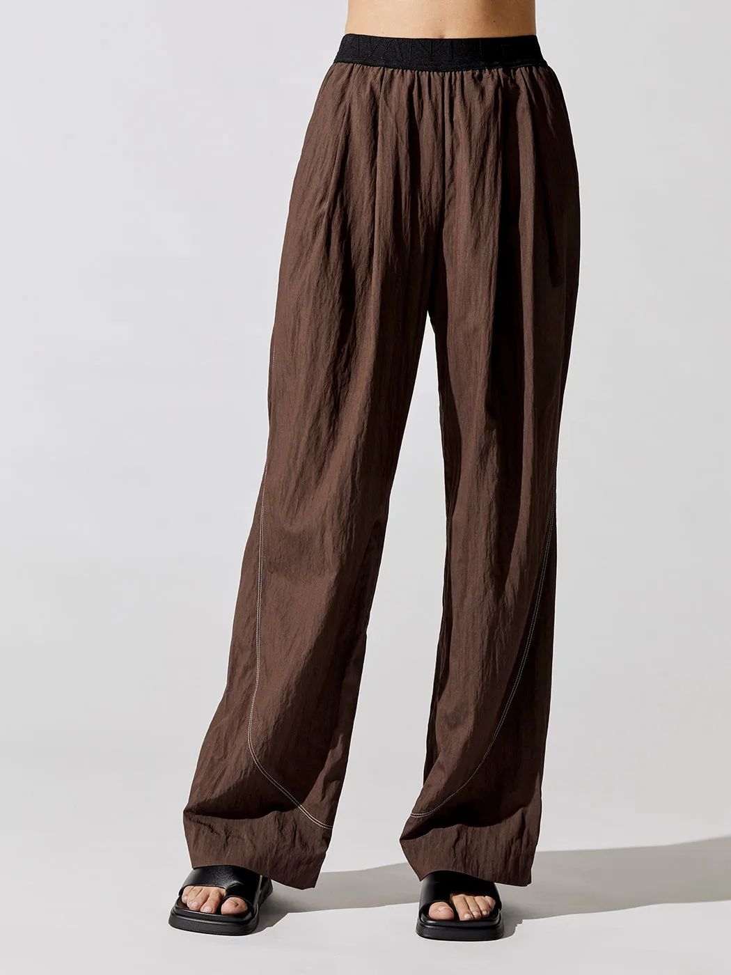 Leo Wide Leg Pants - Brown sold by Carbon38 product image thumbnail 2