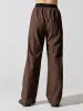 Leo Wide Leg Pants - Brown sold by Carbon38