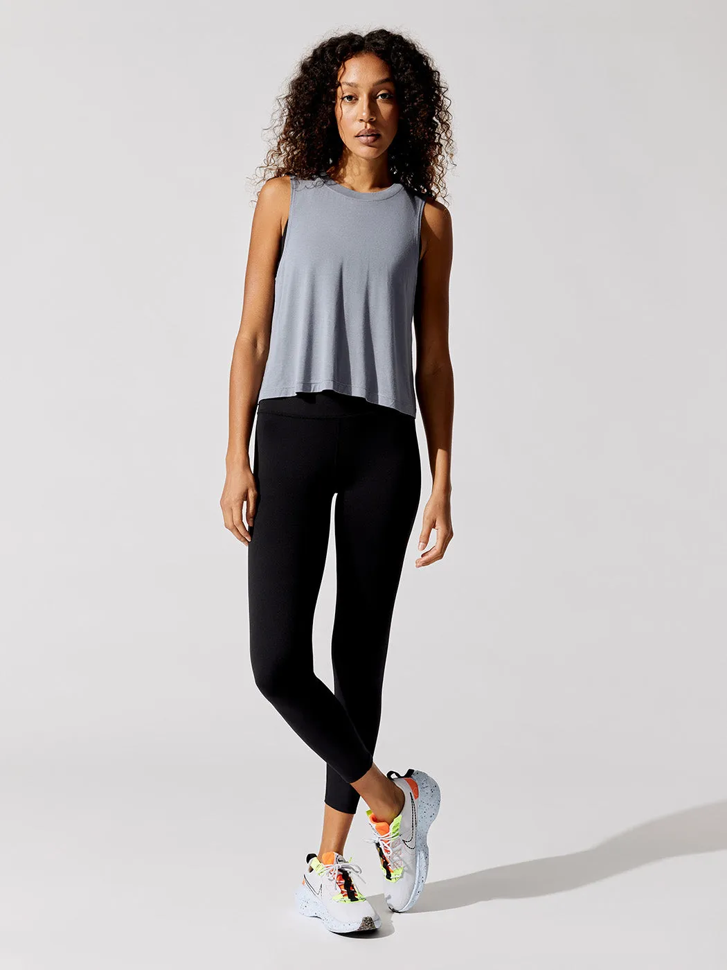 Crop Tank 2.0 - Steel Blue sold by Carbon38 product image thumbnail 2