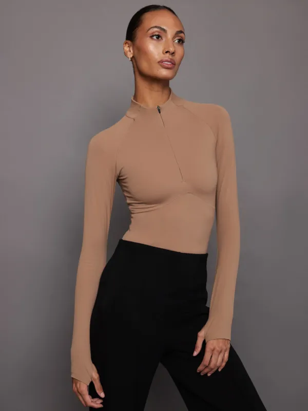 Helena Mid Layer - Portabella sold by Carbon38