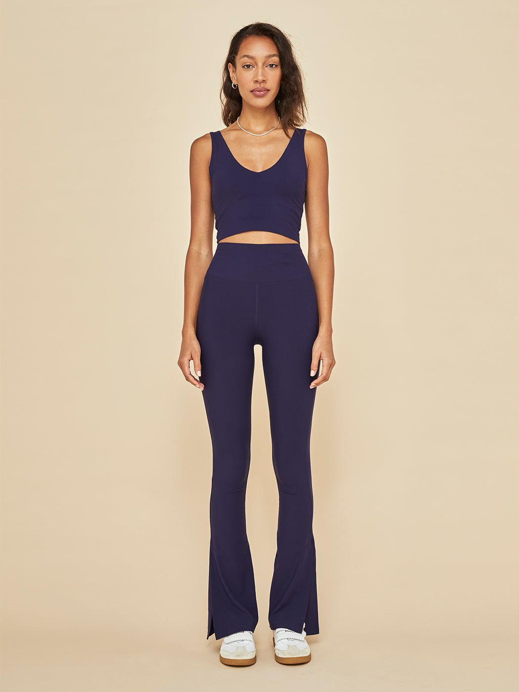 Split Bootcut Legging in Melt - Evening Blue sold by Carbon38