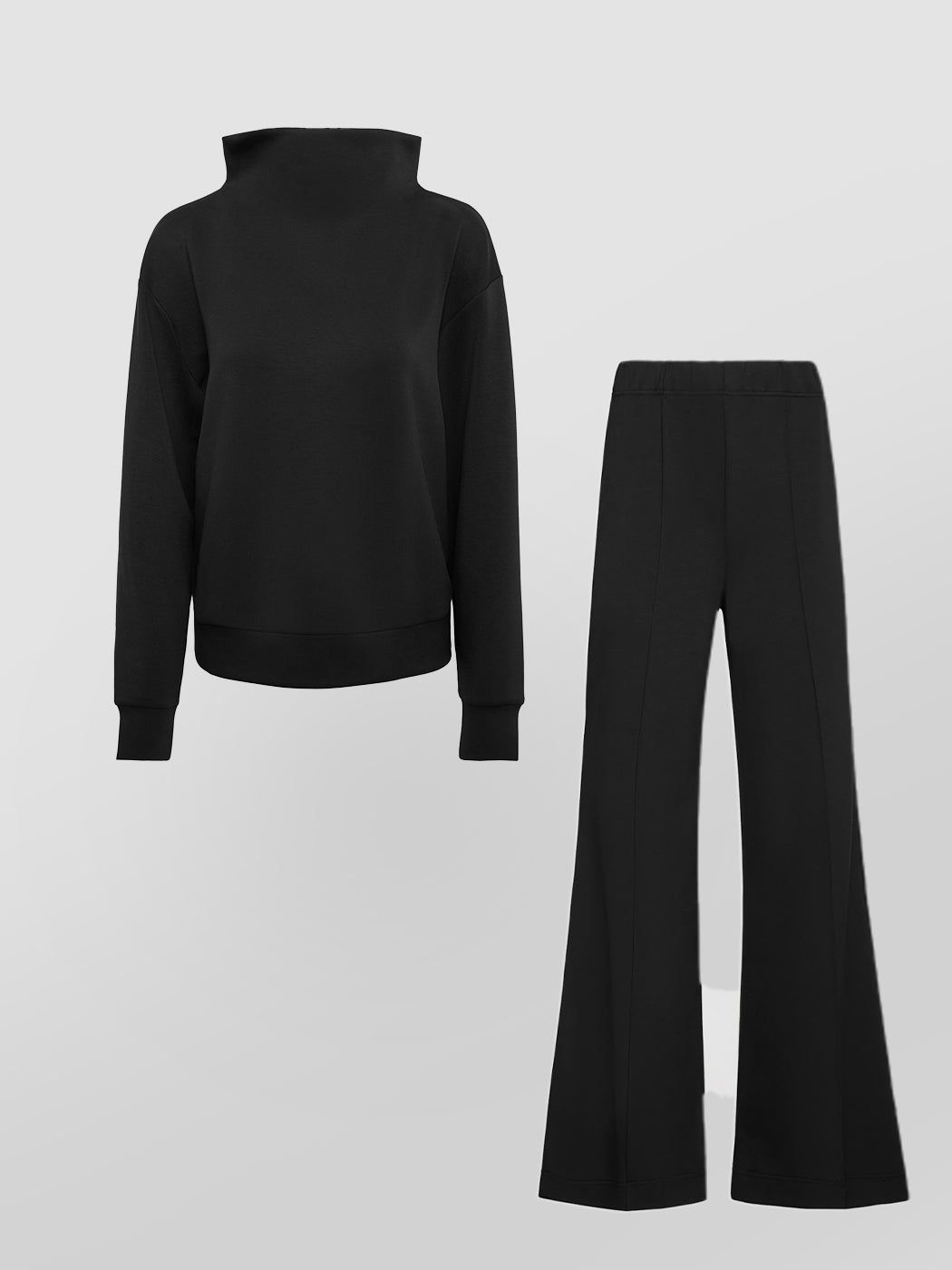 Black Knit Pants Set sold by Carbon38 product image thumbnail 3