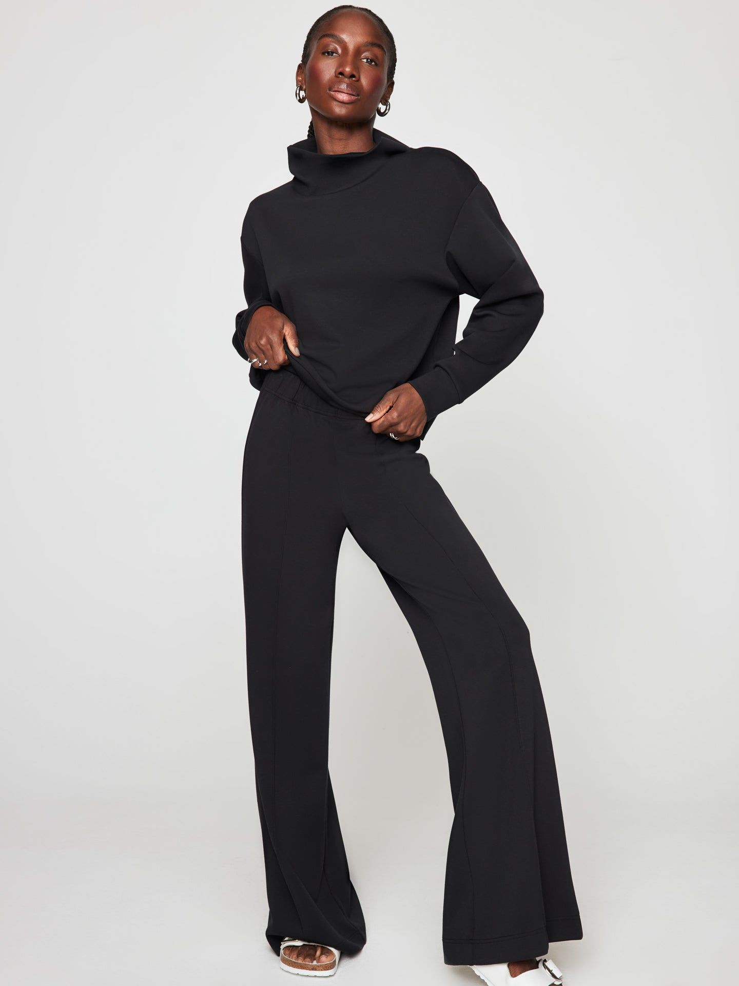 Black Knit Pants Set sold by Carbon38