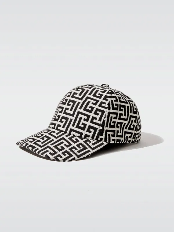 Monogram Cap - Gfe Ivoire/Noir sold by Carbon38