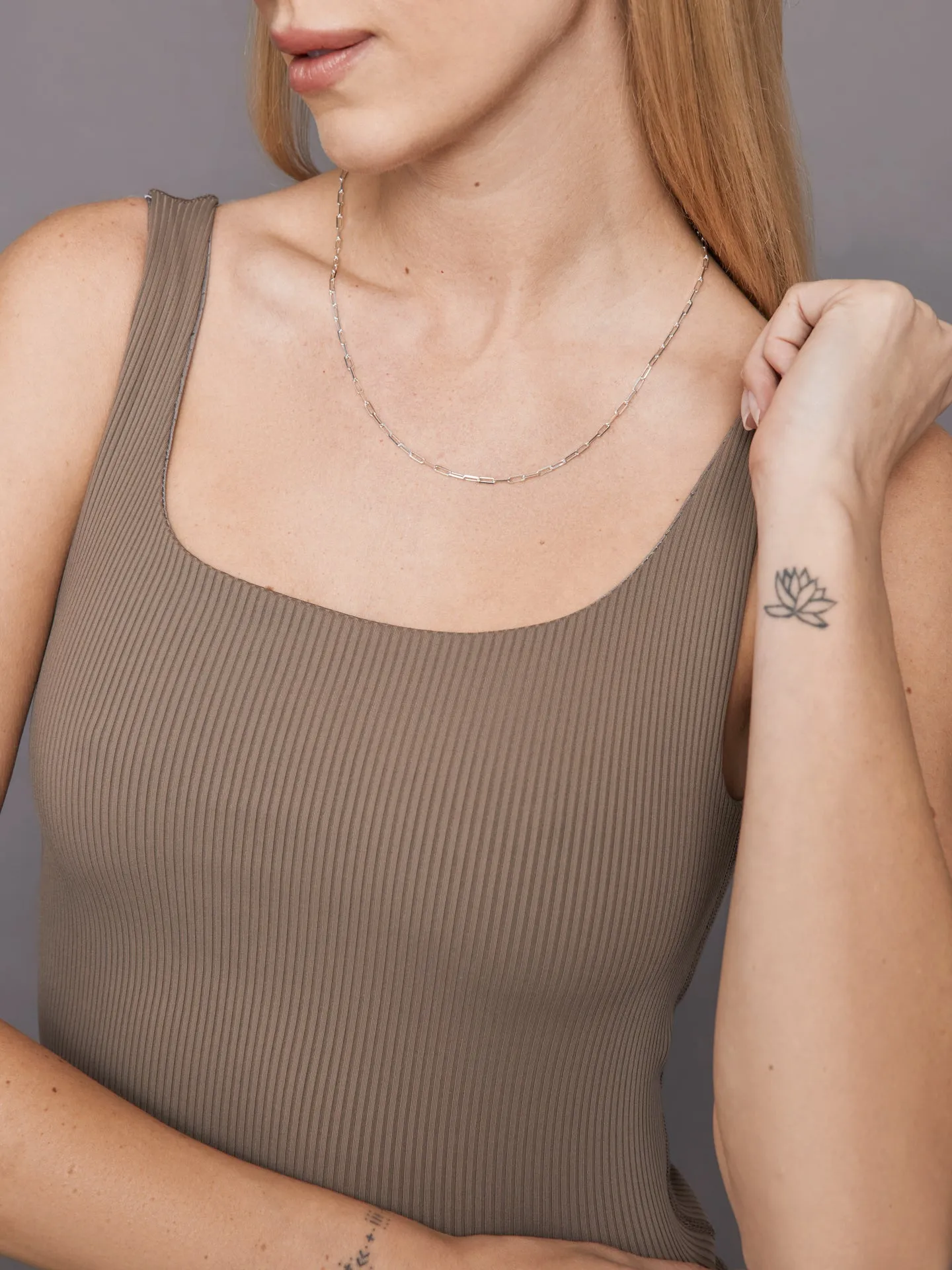 Ribbed Tank - Caribou sold by Carbon38 product image thumbnail 4