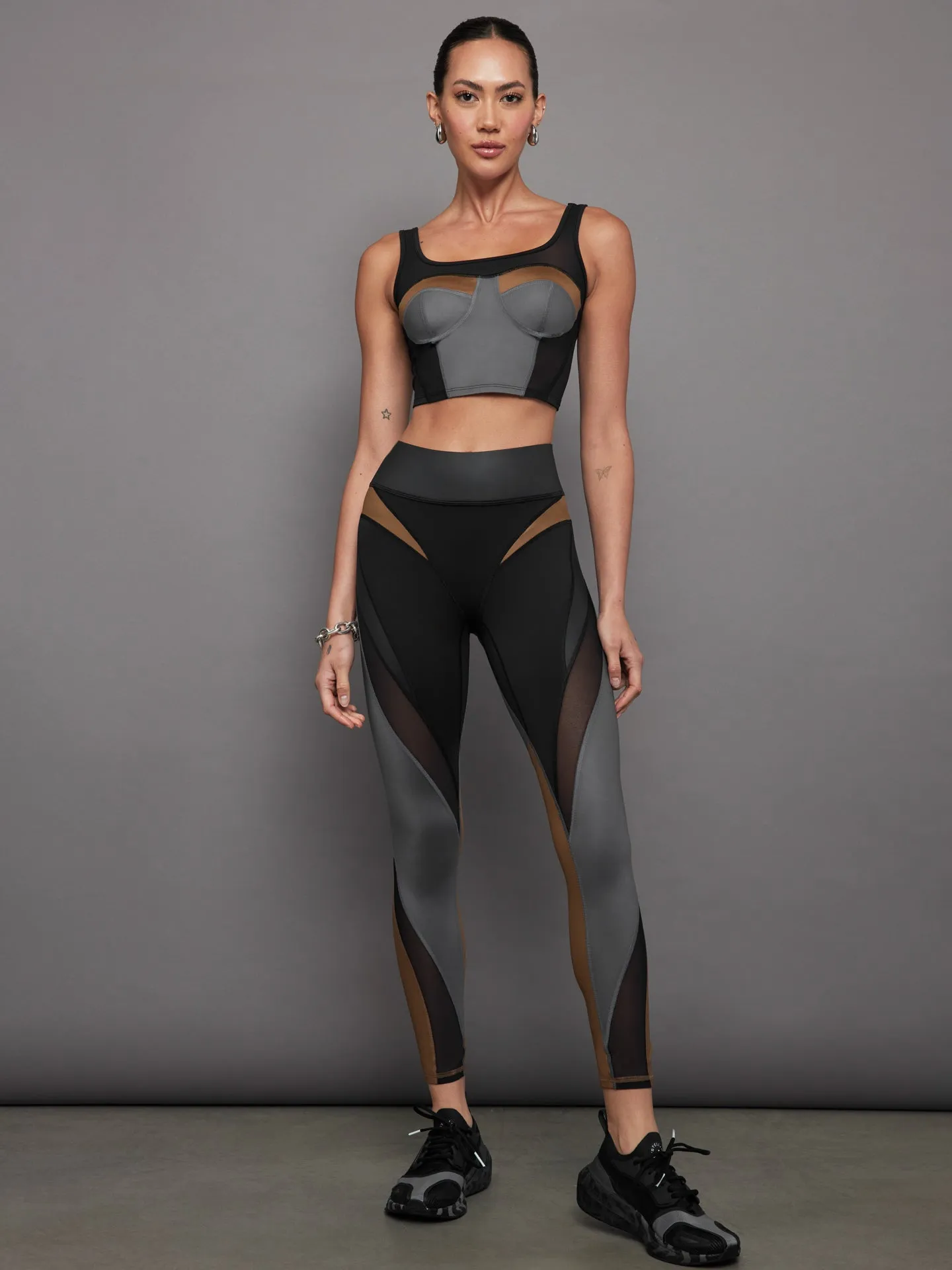 Aerial Gloss Legging - Alloy sold by Carbon38 product image thumbnail 5
