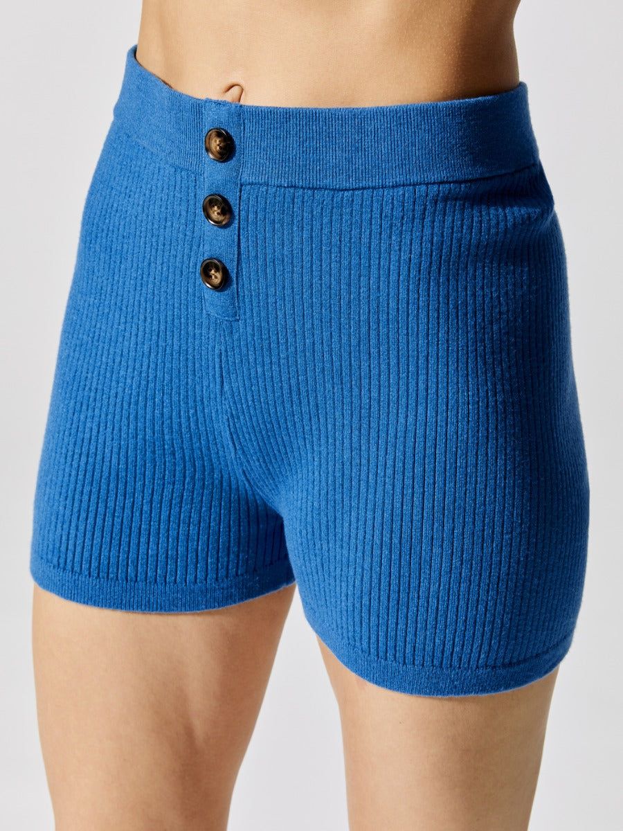 Ribbed Knit Short - Colbalt Blue sold by Carbon38 product image thumbnail 5
