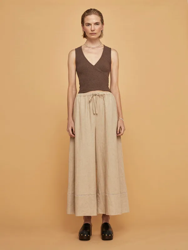 Sleeveless Wrap Top - Bruno sold by Carbon38