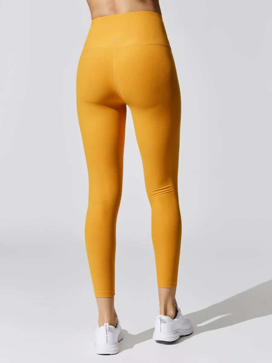 Spacedye Caught in the Midi High Waisted Legging - Sunny Citrine sold by Carbon38 product image thumbnail 4