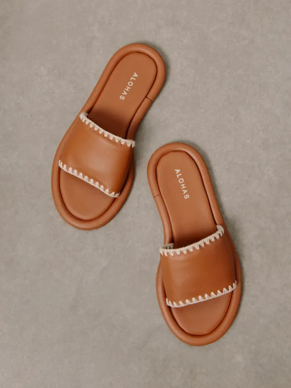 MALIBU CROCHET - TAN IVORY sold by Carbon38