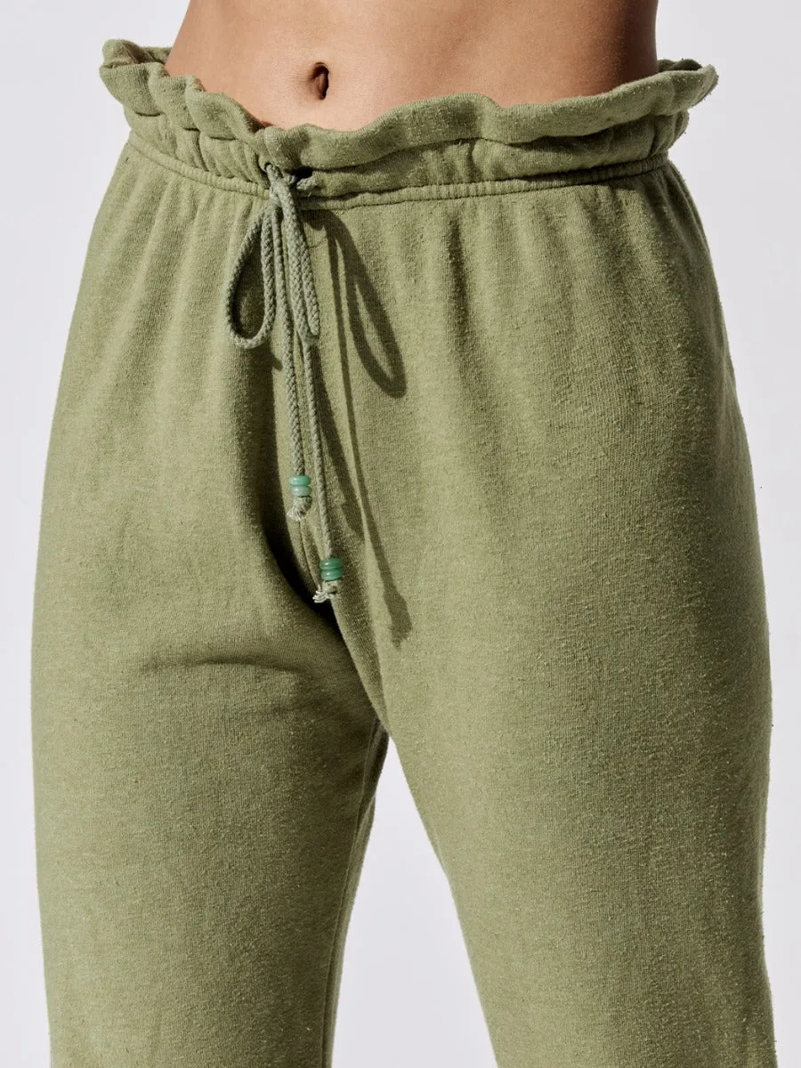Vintage Fleece Gemstone Sweatpants - Basil With Jade sold by Carbon38 product image thumbnail 3