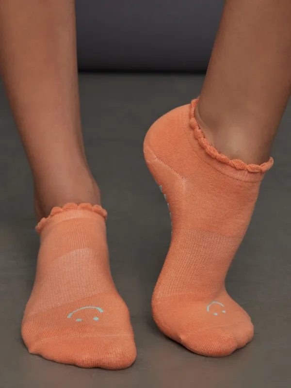 Happy Full Foot - Orange sold by Carbon38