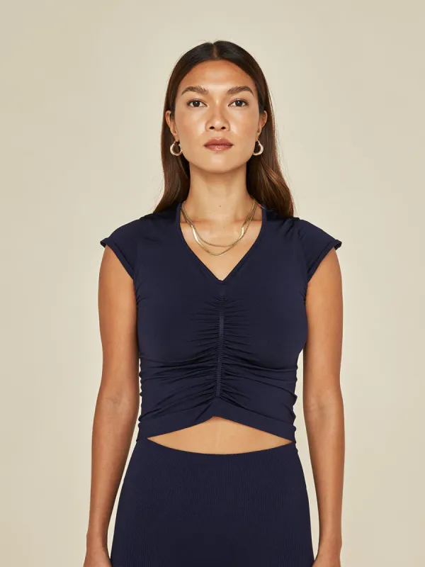 Passionate Tee - Navy made by Carbon38