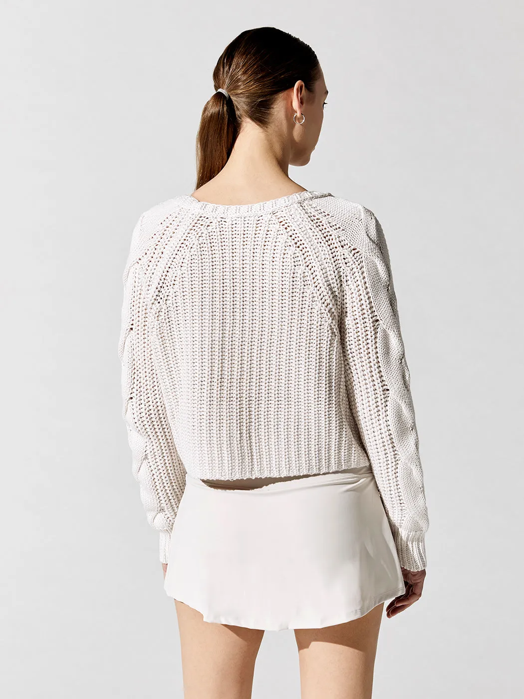 Cardigan With Cable - Bare sold by Carbon38 product image thumbnail 3