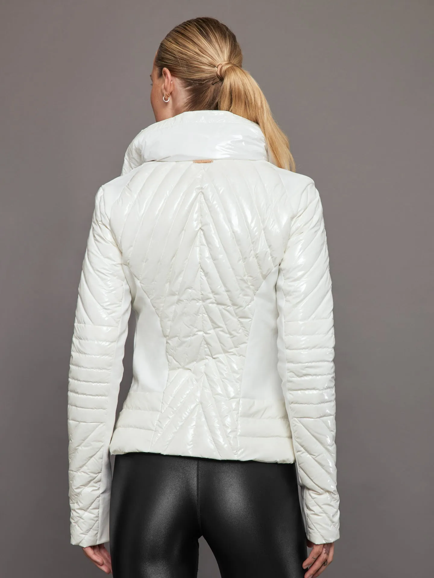 Gold Motion Panel Puffer - Optic White sold by Carbon38 product image thumbnail 3