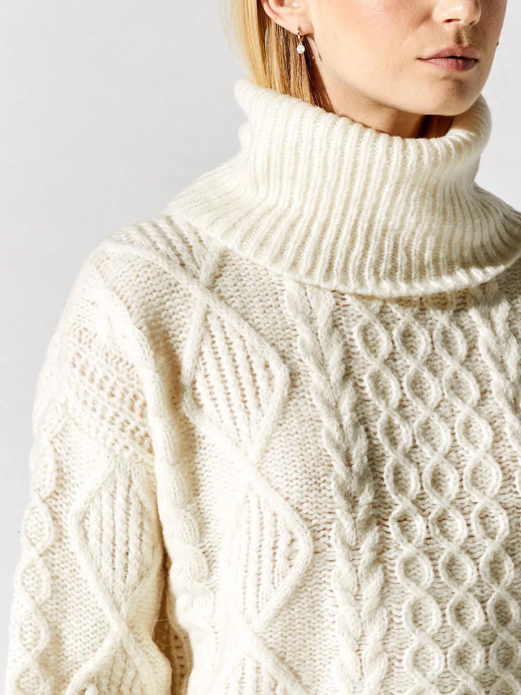 Rosae Turtleneck Pullover - Ivory sold by Carbon38 product image thumbnail 5