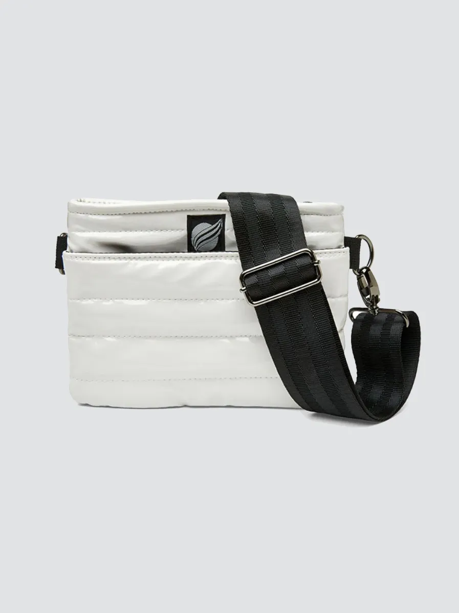 Bum Bag / Crossbody - Ivory Patent sold by Carbon38