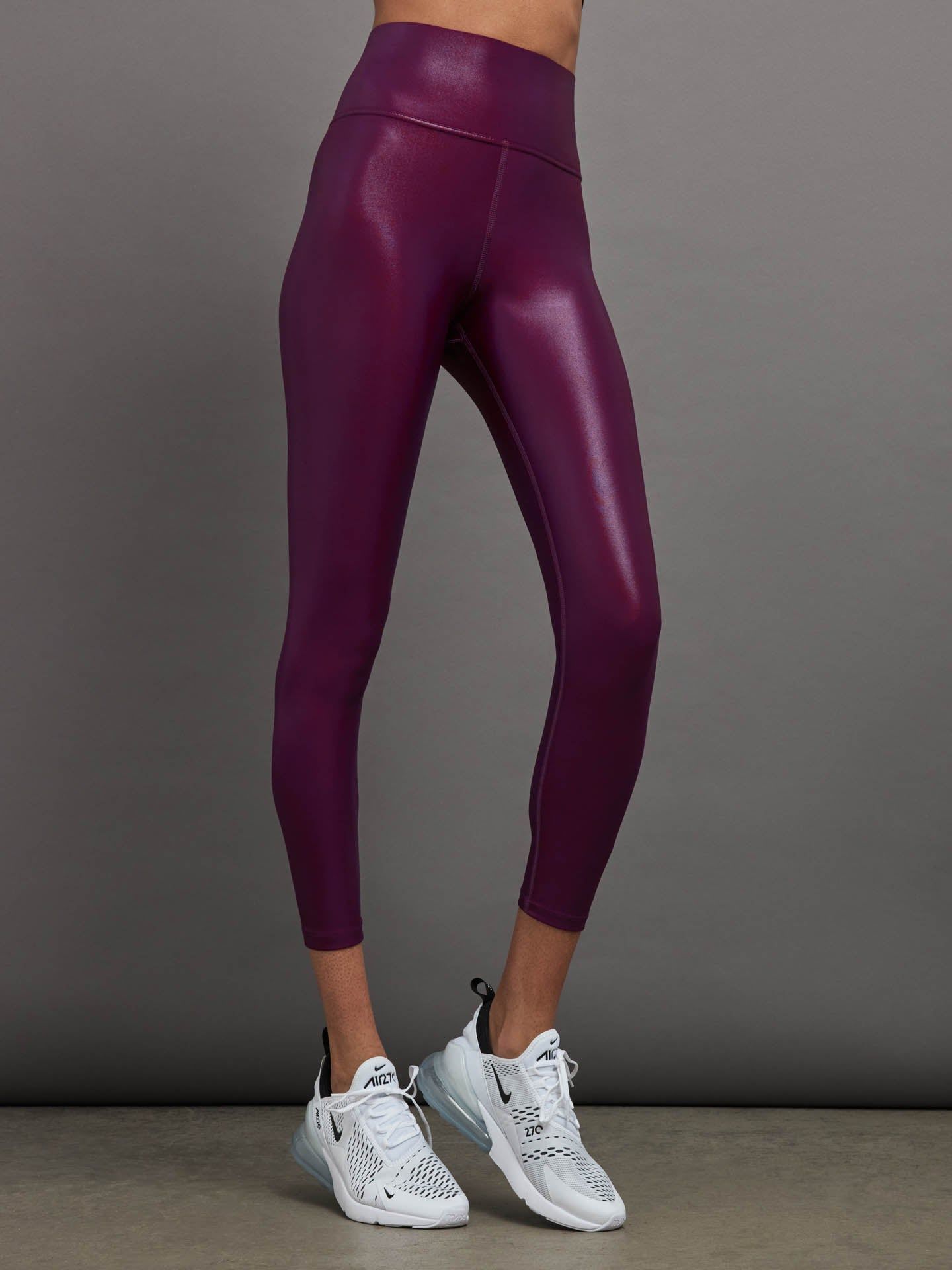 High Rise 7/8 Legging in Takara Shine - Pickled Beet sold by Carbon38 product image thumbnail 2