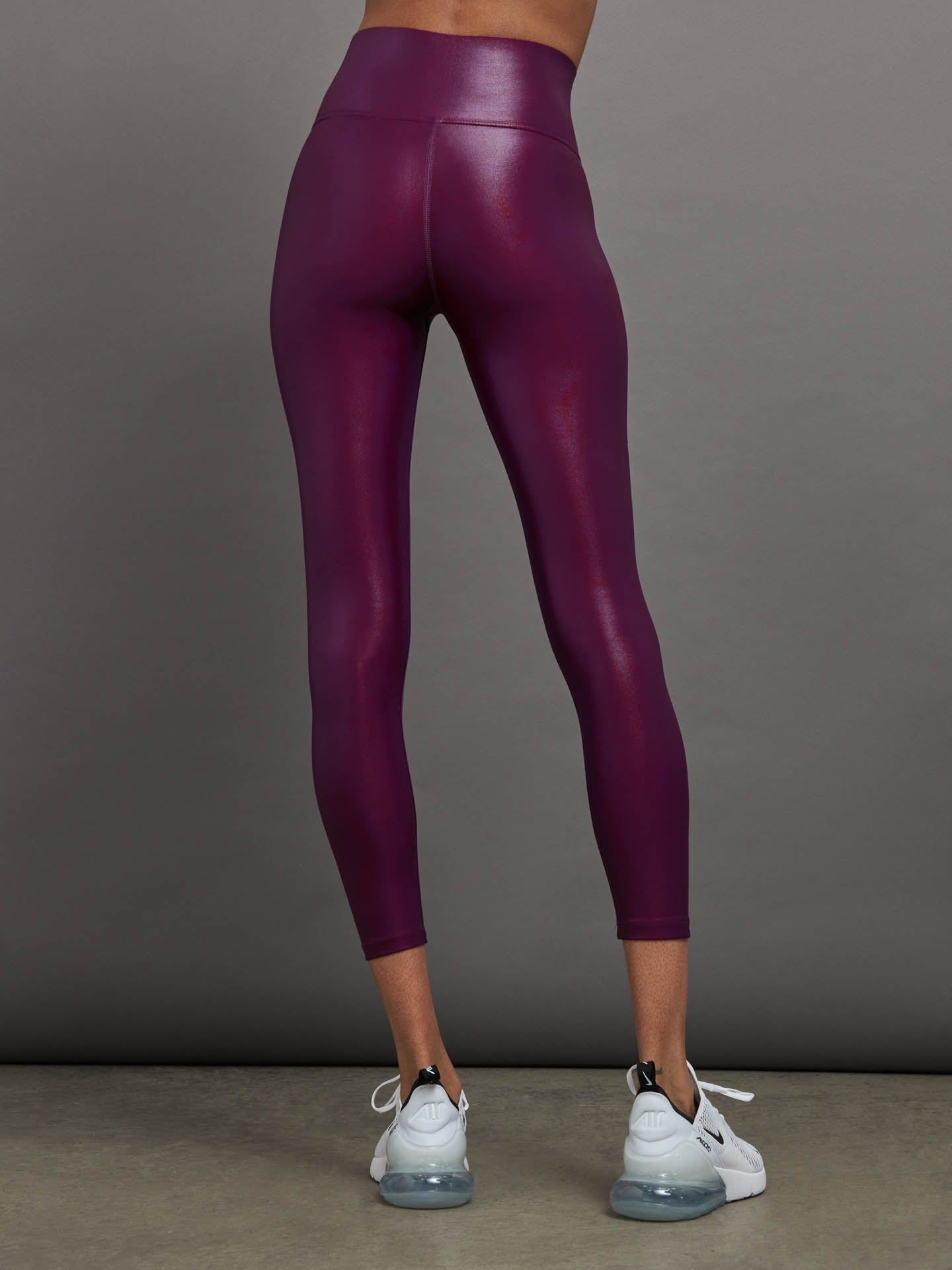 High Rise 7/8 Legging in Takara Shine - Pickled Beet sold by Carbon38 product image thumbnail 4