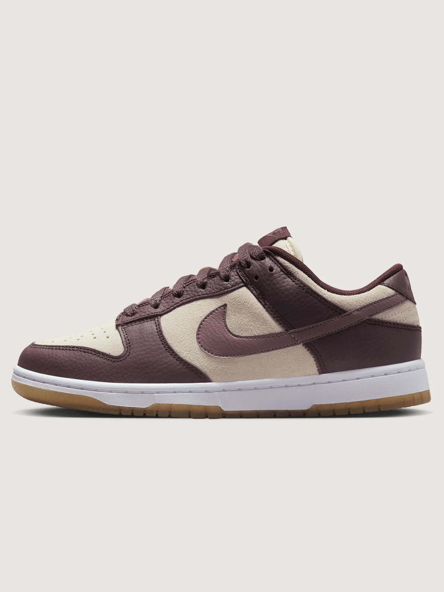 WMNS NIKE DUNK LOW - COCONUT MILK/PLUM ECLIPSE-EARTH sold by Carbon38 product image thumbnail 2