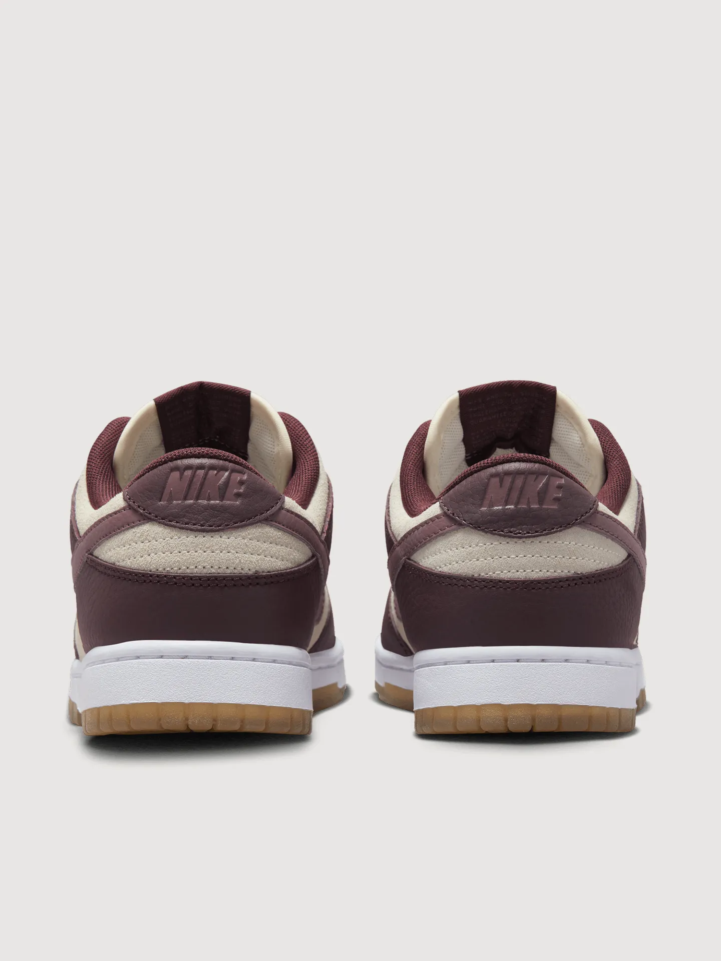 WMNS NIKE DUNK LOW - COCONUT MILK/PLUM ECLIPSE-EARTH sold by Carbon38 product image thumbnail 4