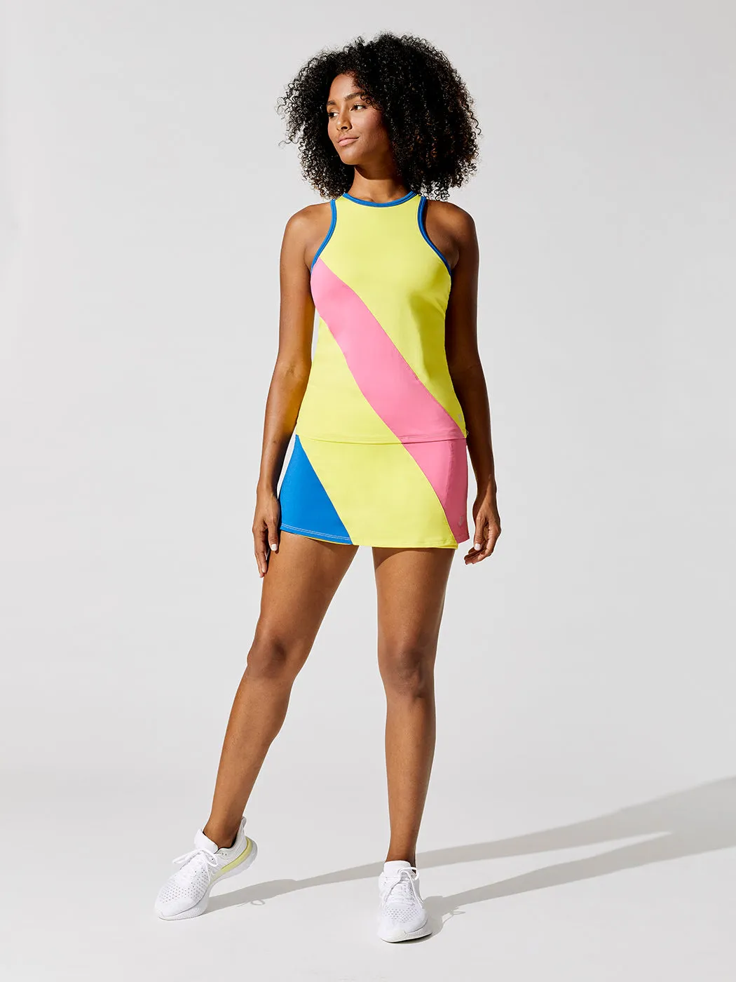 Center Court Razor Tank Top - Neon Sun Combo sold by Carbon38 product image thumbnail 2