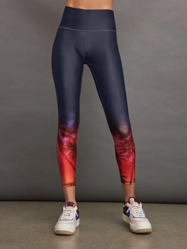 Palm Sunset Placement Legging - Palm Multi made by Terez