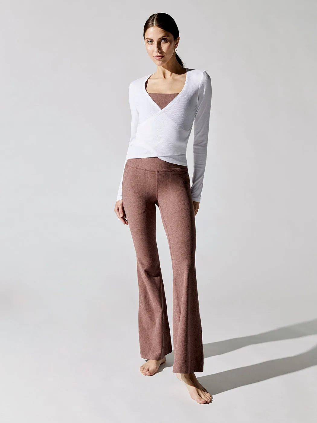 Wrap Party Long Sleeve Top - White sold by Carbon38 product image thumbnail 3