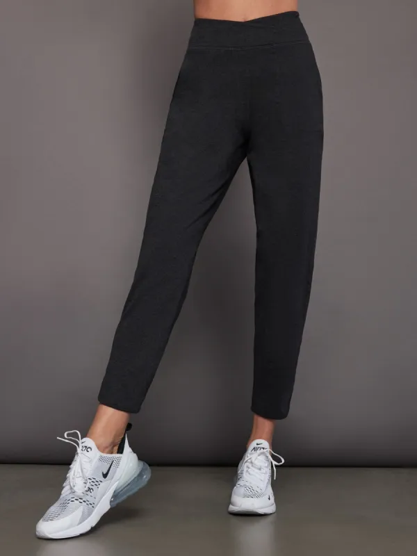 Wrap Jogger in Melt - Charcoal Heather sold by Carbon38