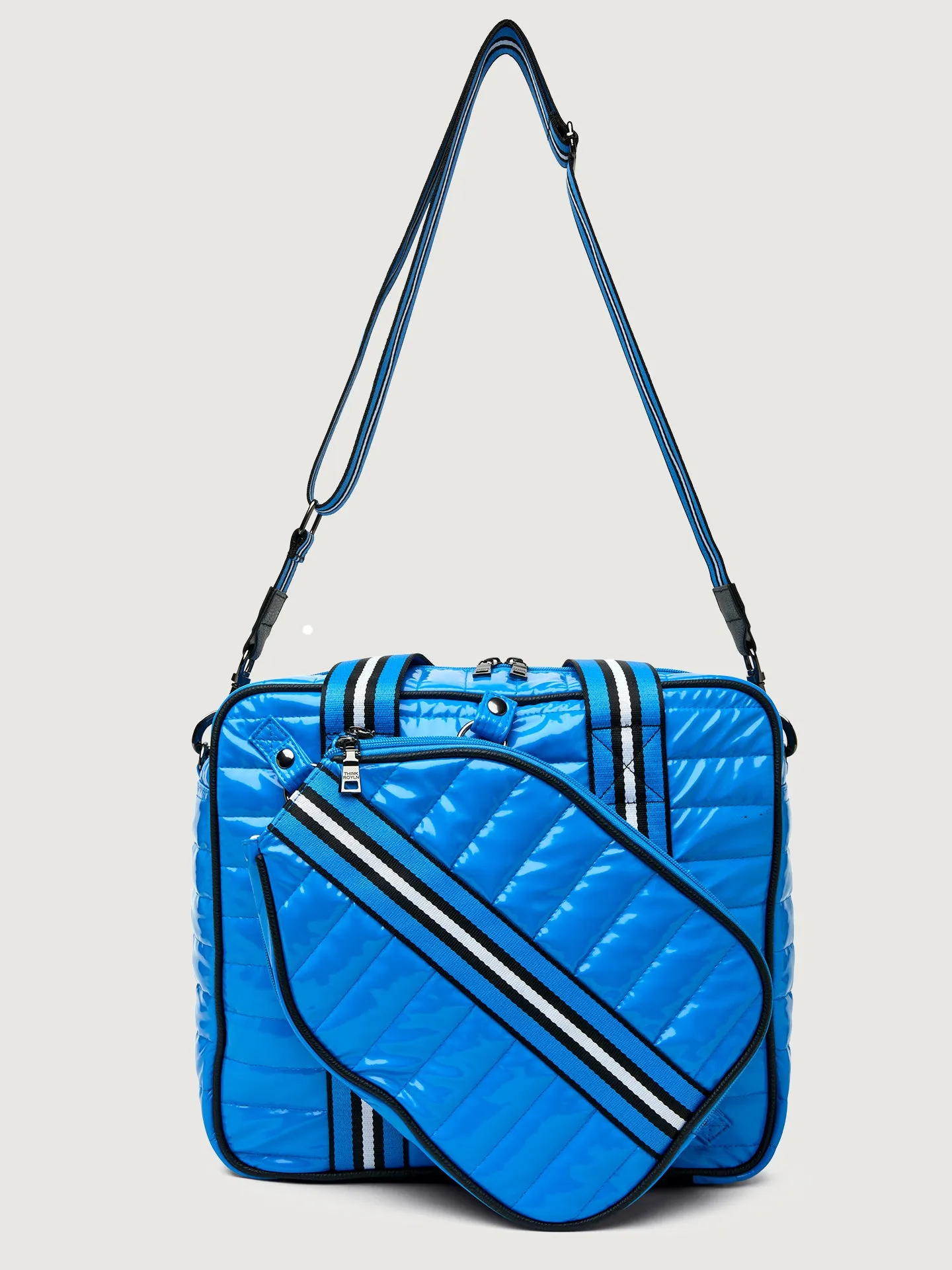 Sporty Spice Pickleball Bag - Hampton Blue/ Black/ White Web sold by Carbon38
